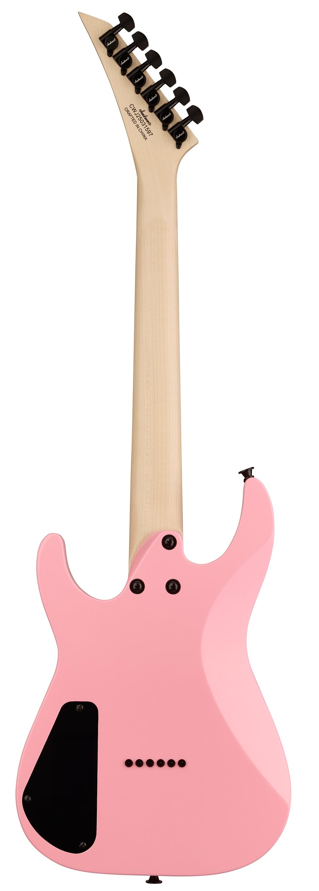 Jackson JS Series Dinky Minion JS1XM Electric Guitar in Bubble Gum Pink - 2912224519_jac_ins_bck_1_rl.jpg