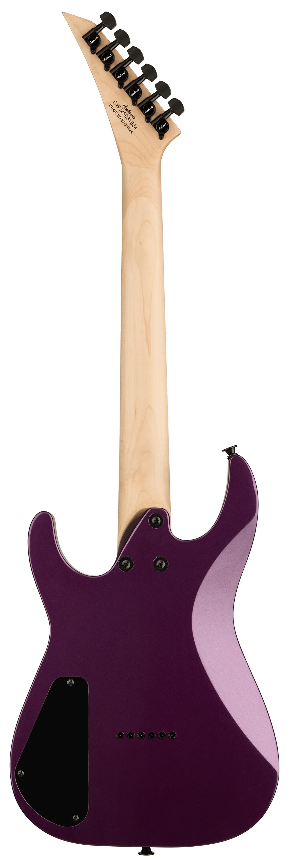 Jackson JS Series Dinky Minion JS1X Electric Guitar in Pavo Purple - 2912224552_jac_ins_bck_1_rl.jpg