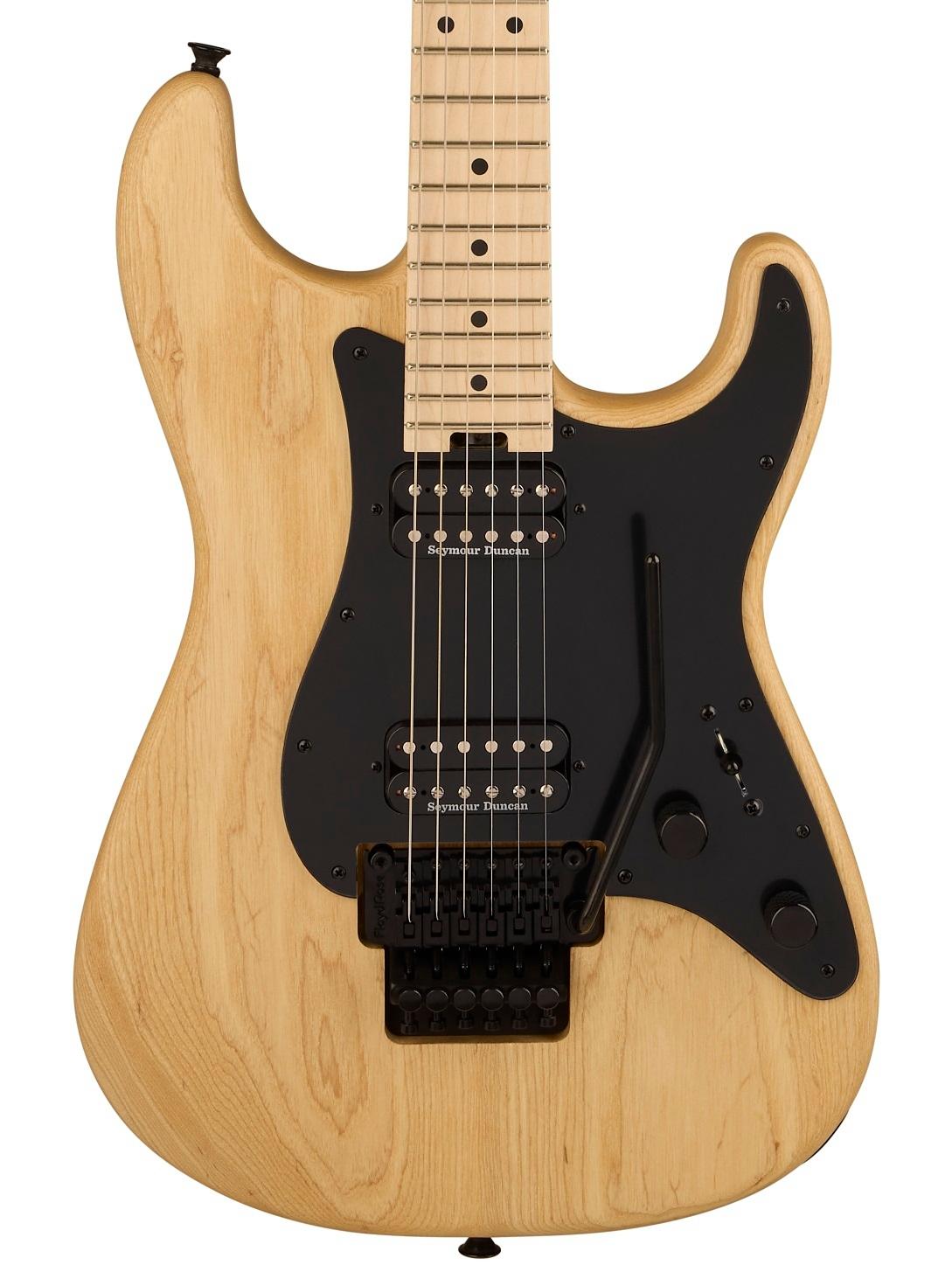Charvel Pro-Mod So-Cal Style 1 HH FR M Electric Guitar in Natural Ash - 2966001557_cha_ins_frt_1_rr-hero.jpg
