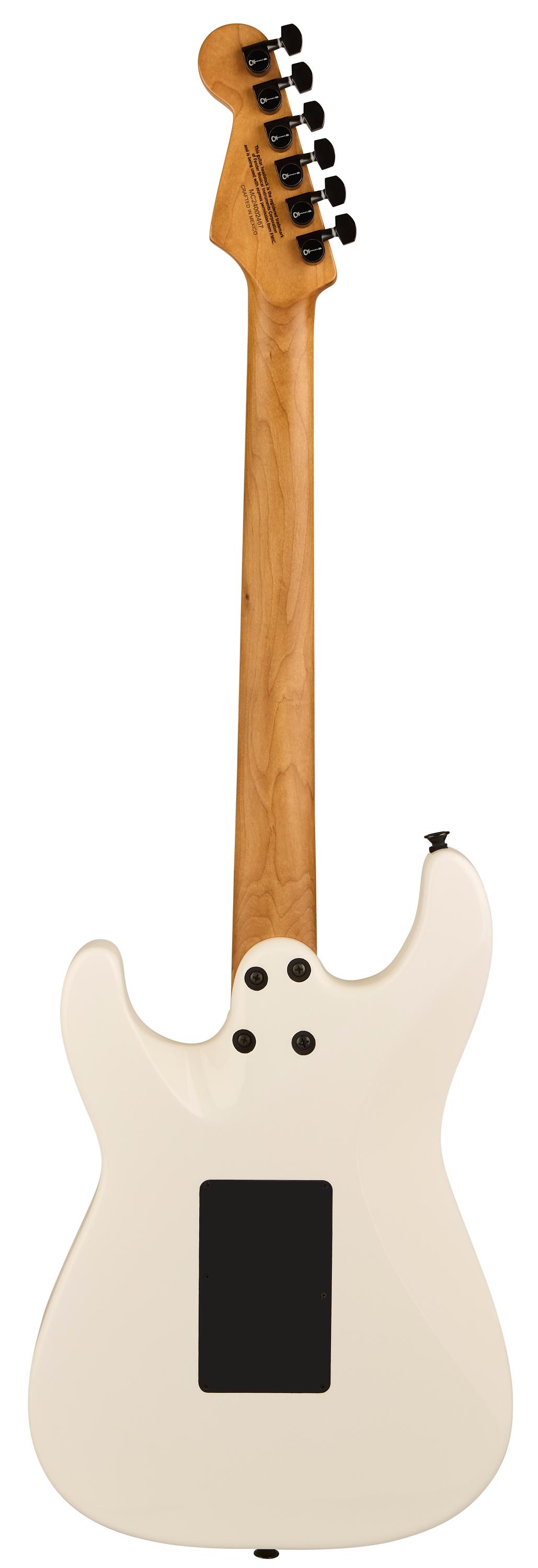 Charvel Pro-Mod Plus So-Cal SC1 Style 1 HH FR EB Electric Guitar in Snow White - 2966801376_cha_ins_bck_1_rl.jpg
