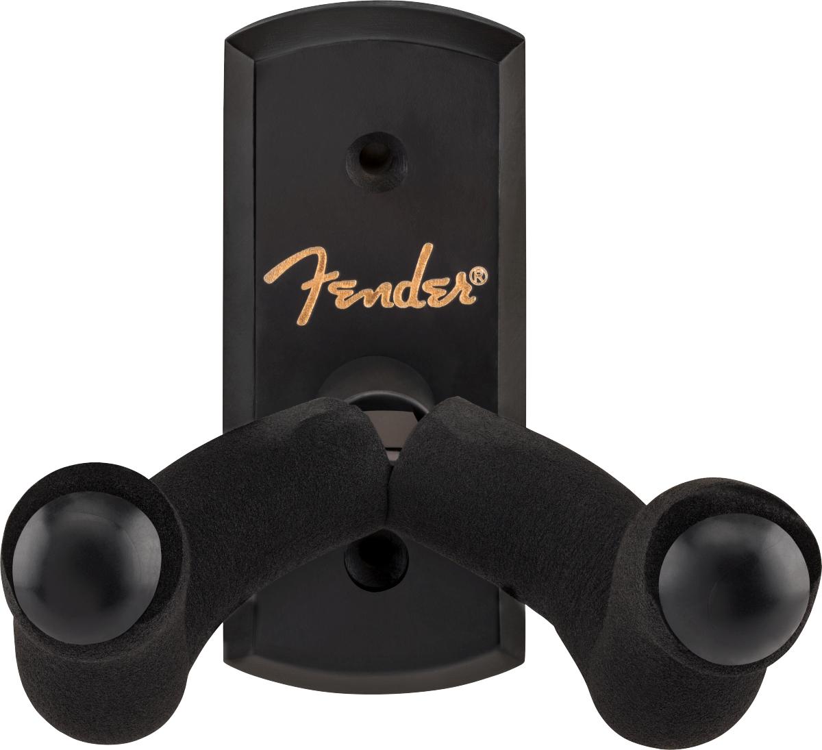 Fender Essentials Guitar Wall Hanger in Black - 0991804010_fen_acc_dtl_1_nr.jpg