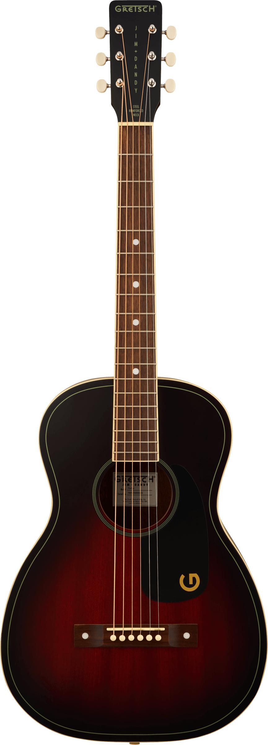 Gretsch Jim Dandy Parlour in Deep Cherry Burst - 2711000530_gre_ins_frt_1_rr.jpg