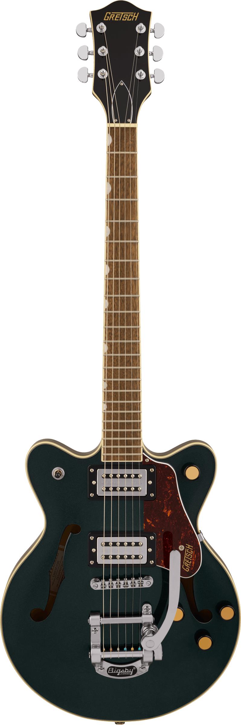Gretsch G2655T Streamliner Centre Block Jr Double-Cut Electric Guitar with Bigsby in Cadillac Green - 2807200546_gre_ins_frt_1_rr.jpg