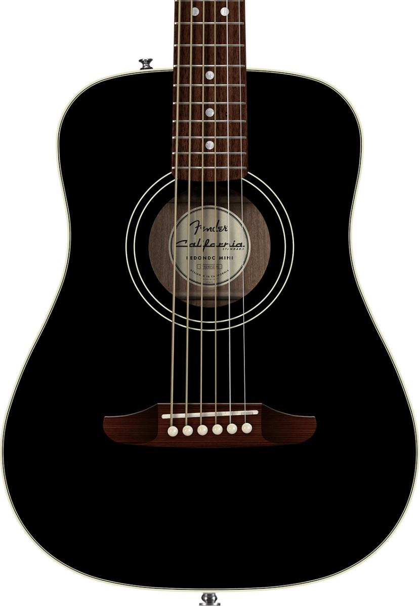Fender California Standard Redondo Mini Spruce Top Acoustic Guitar in Black - 0974101106_fen_ins_frt_1_rr-hero.jpg
