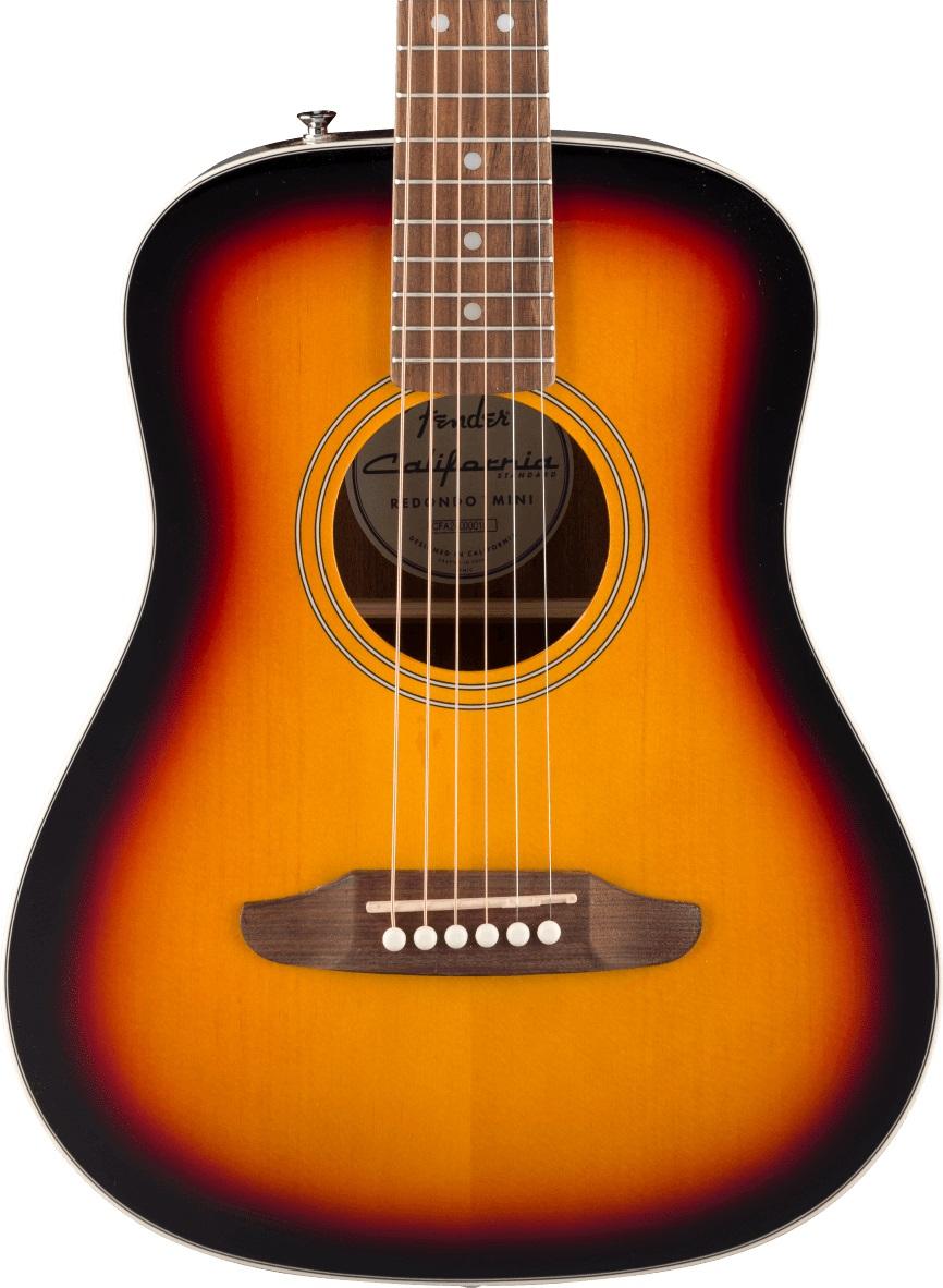 Fender California Standard Redondo Mini Spruce Top Acoustic Guitar in 3-Colour Sunburst - 0974101100_fen_ins_frt_1_rr-hero.jpg
