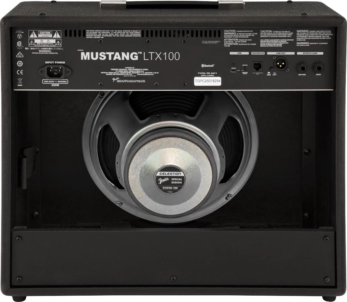 Fender Mustang LTX100 Guitar Amp Combo - 2311804000_fen_amp_bck_1_nr.jpg