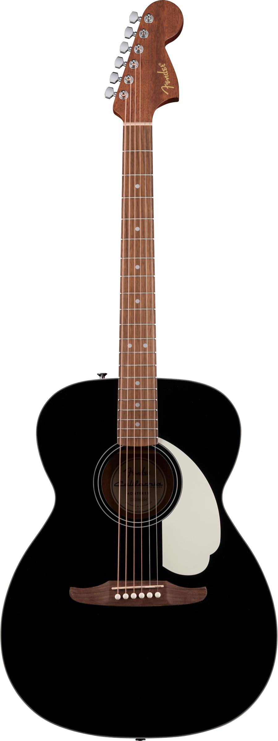 Fender California Standard Monterey Acoustic Guitar in Black - 0974241506_fen_ins_frt_1_rr.jpg