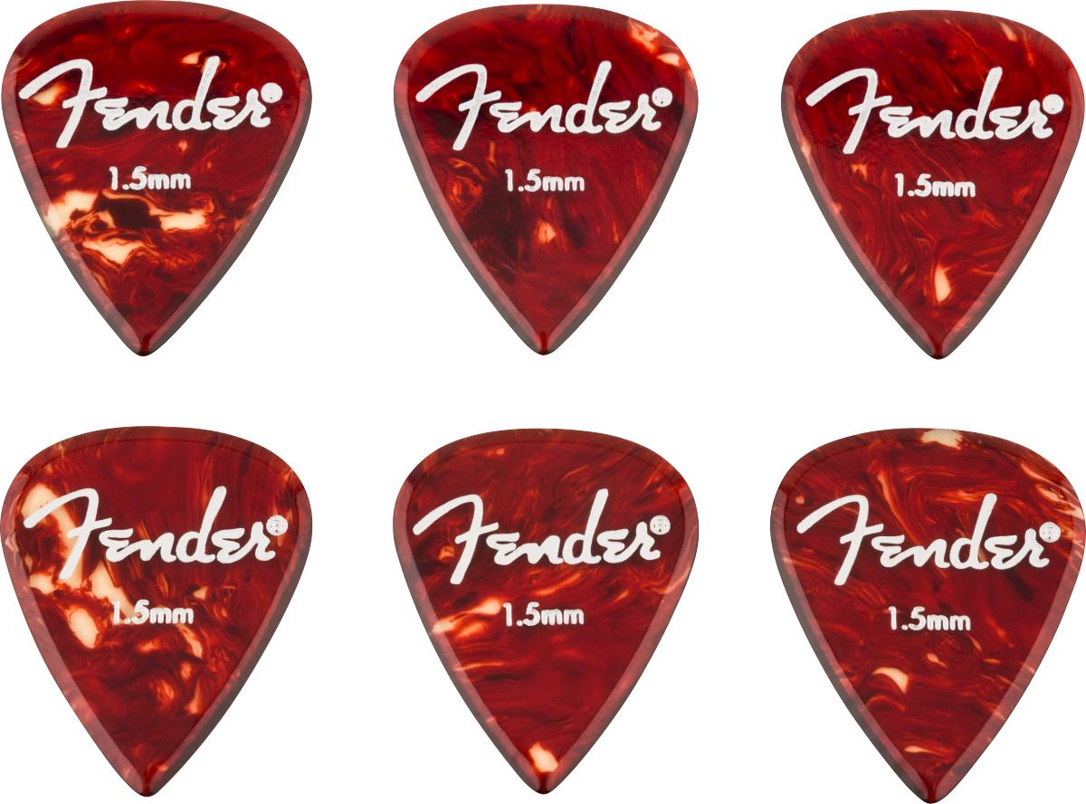 Fender Aero Acrylic Picks 1.5mm 6-Pack - 1986351002_fen_acc_frt_1_nr.jpg