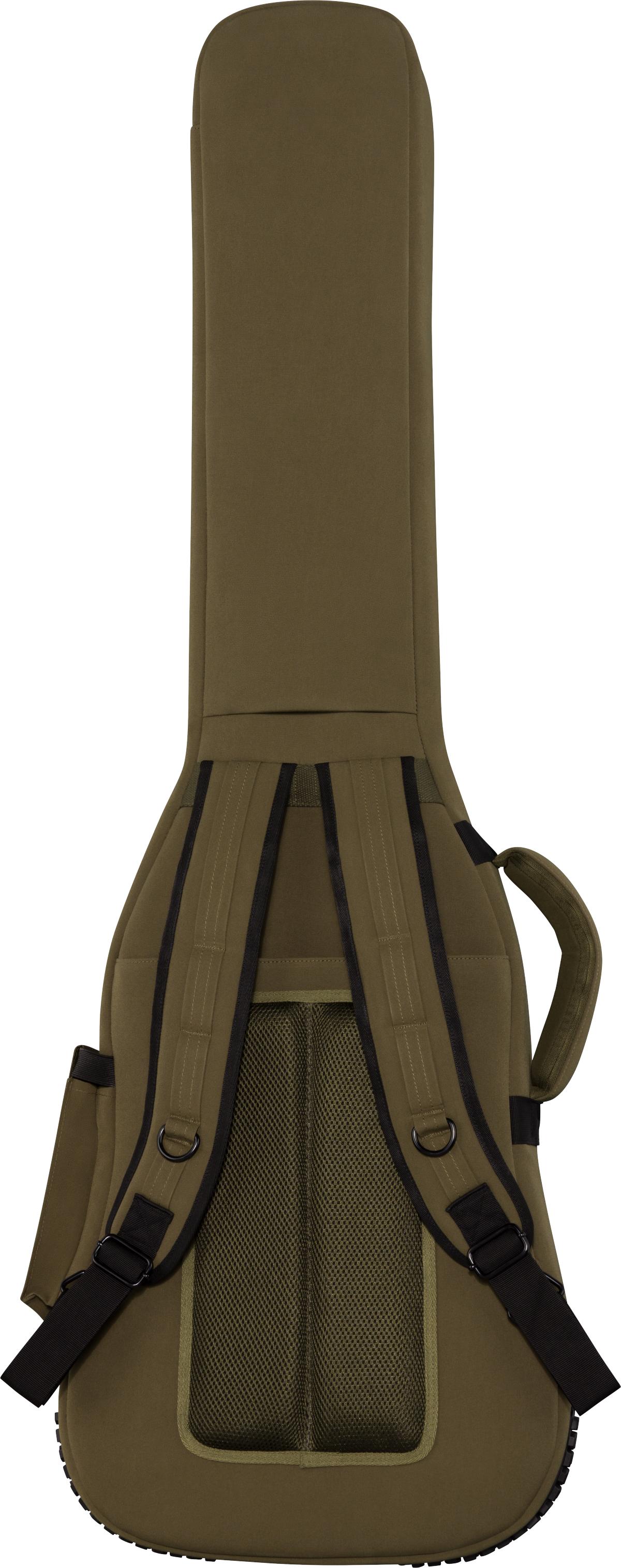 Fender Troubadour Electric Bass Gig Bag in Olive - 0991513498_fen_acc_bck_1_nr.jpg