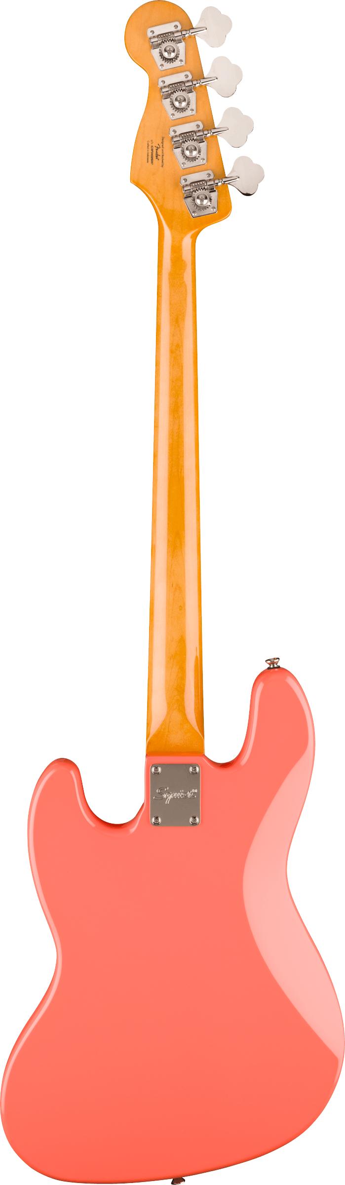 Squier Classic Vibe '60s Jazz Bass Guitar in Tahitian Coral - 0374530511_sqr_ins_bck_1_rl.jpg