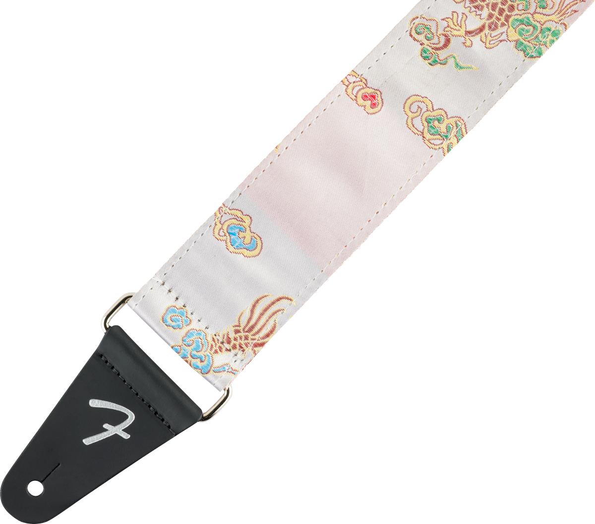 Fender Satin Dragon Strap in Ivory - 0990638051_fen_acc_dtl_1_nr.jpg