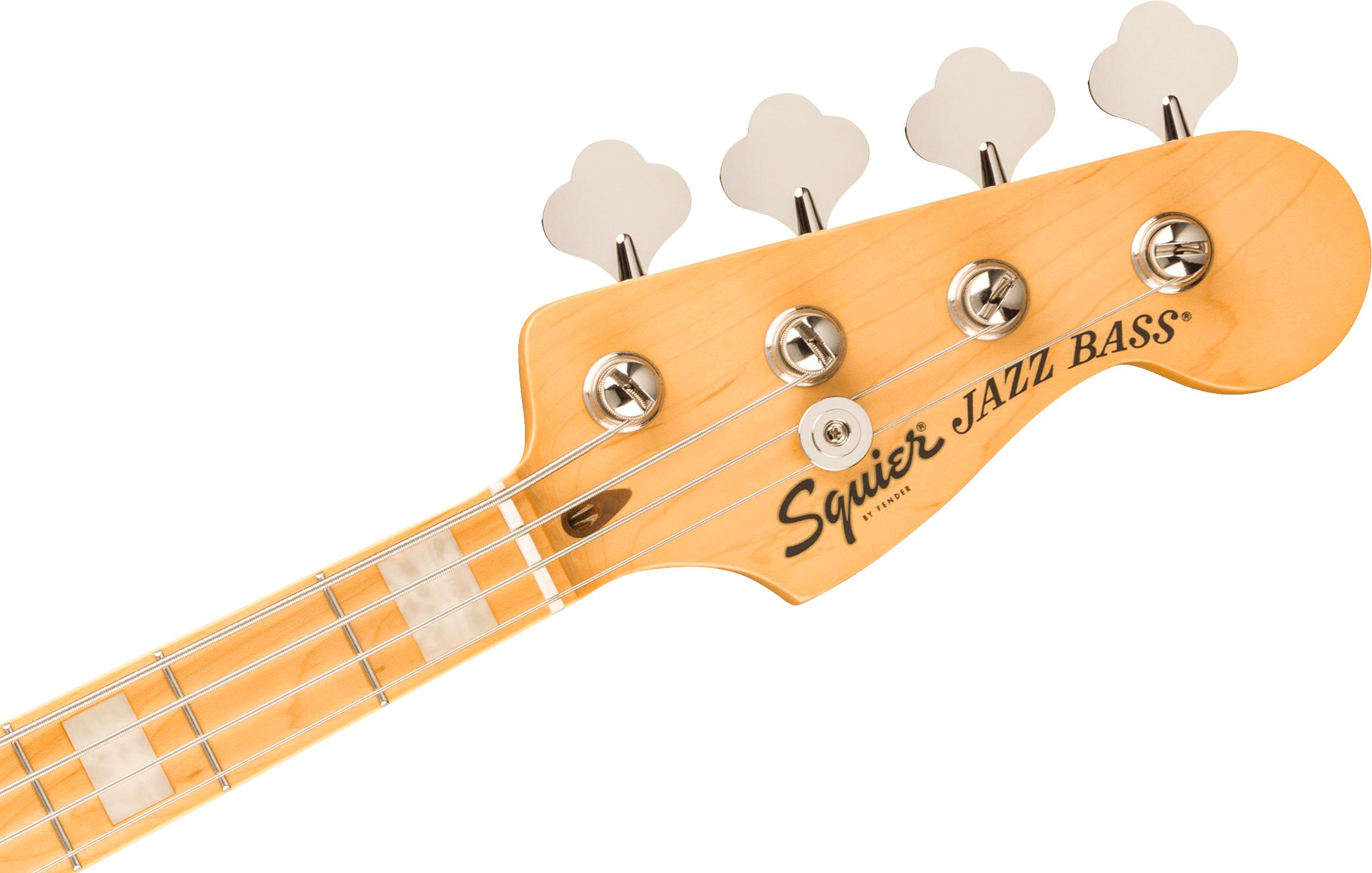 Squier Classic Vibe Active '70s Jazz Bass Guitar in Mocha