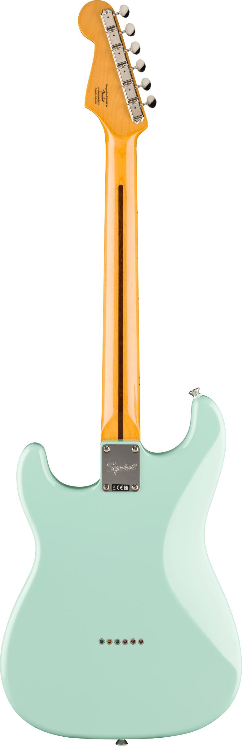 Squier Classic Vibe '50s Stratocaster Hardtail Electric Guitar in Surf Green - 0374008557_sqr_ins_bck_1_rl.jpg