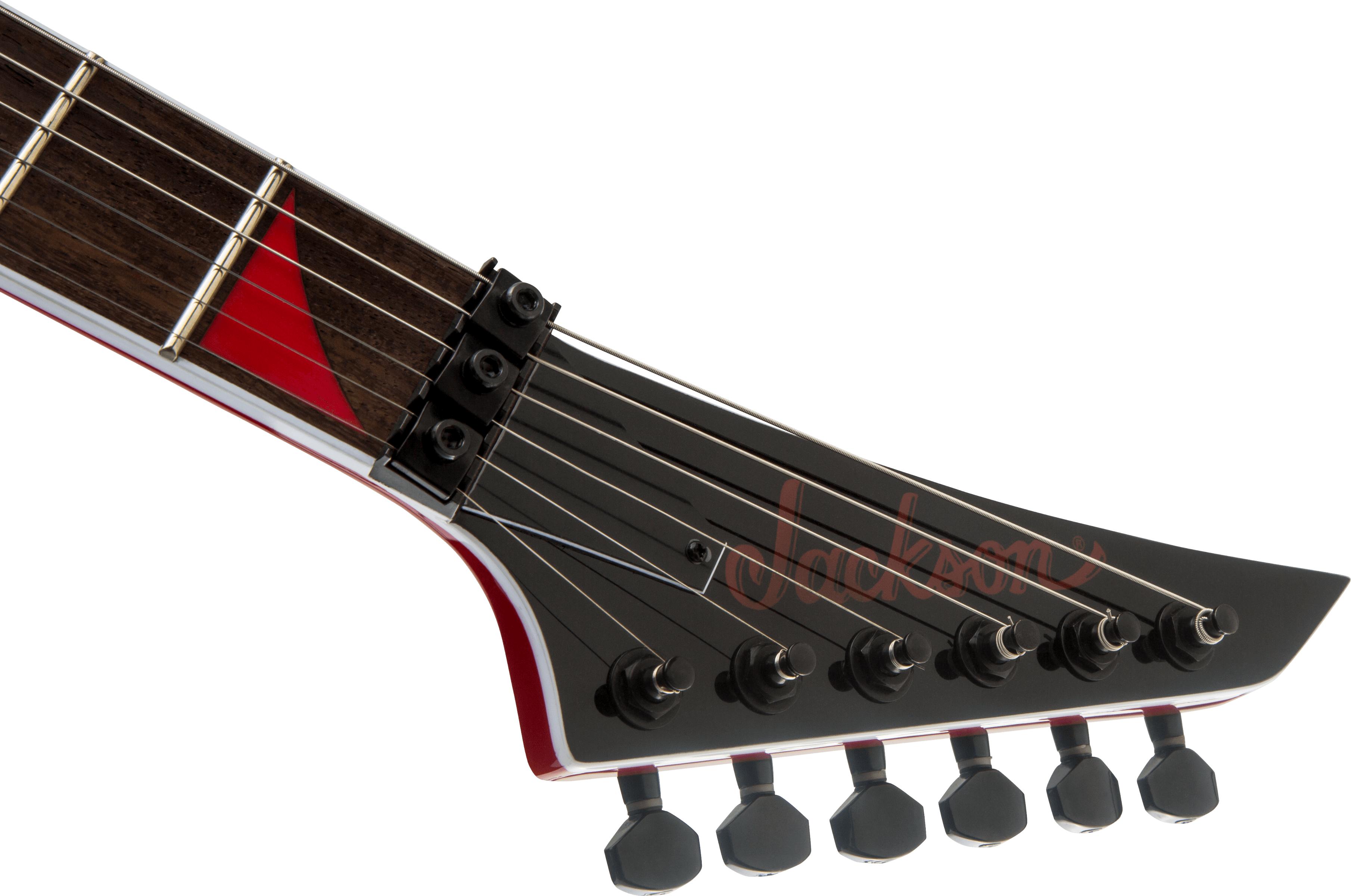 Jackson X Series Rhoads RRX24 Electric Guitar in Red with Black Bevels - 2916404540_gtr_hdstckfrt_001_nr.jpg