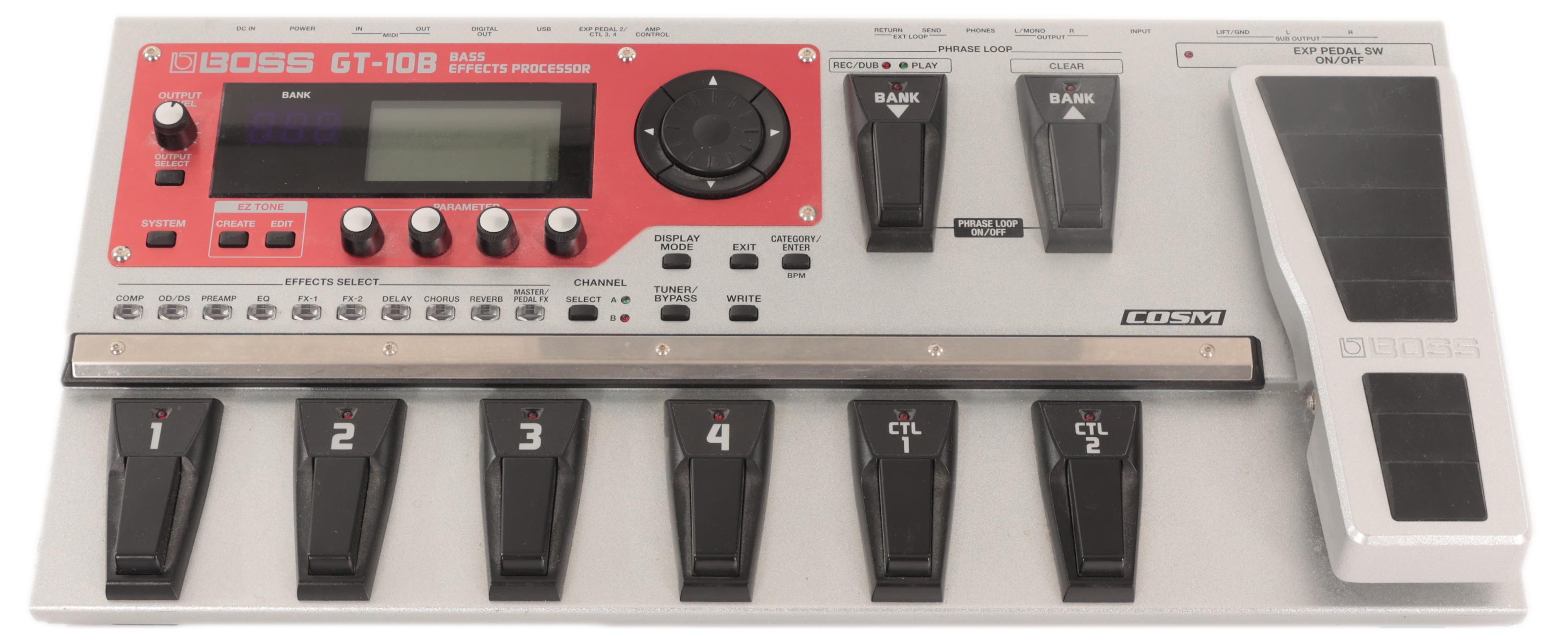 Second hand Boss GT-10B Bass Multi-FX Pedal 811 - SH-227-0811 (2).jpg