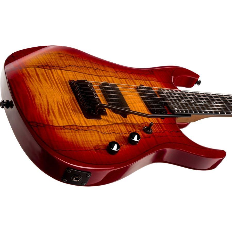 Sterling By Music Man John Petrucci JP157D Electric Guitar in Spalted Maple Blood Orange Burst  - STJP157DSMBOBE2W-3.jpg