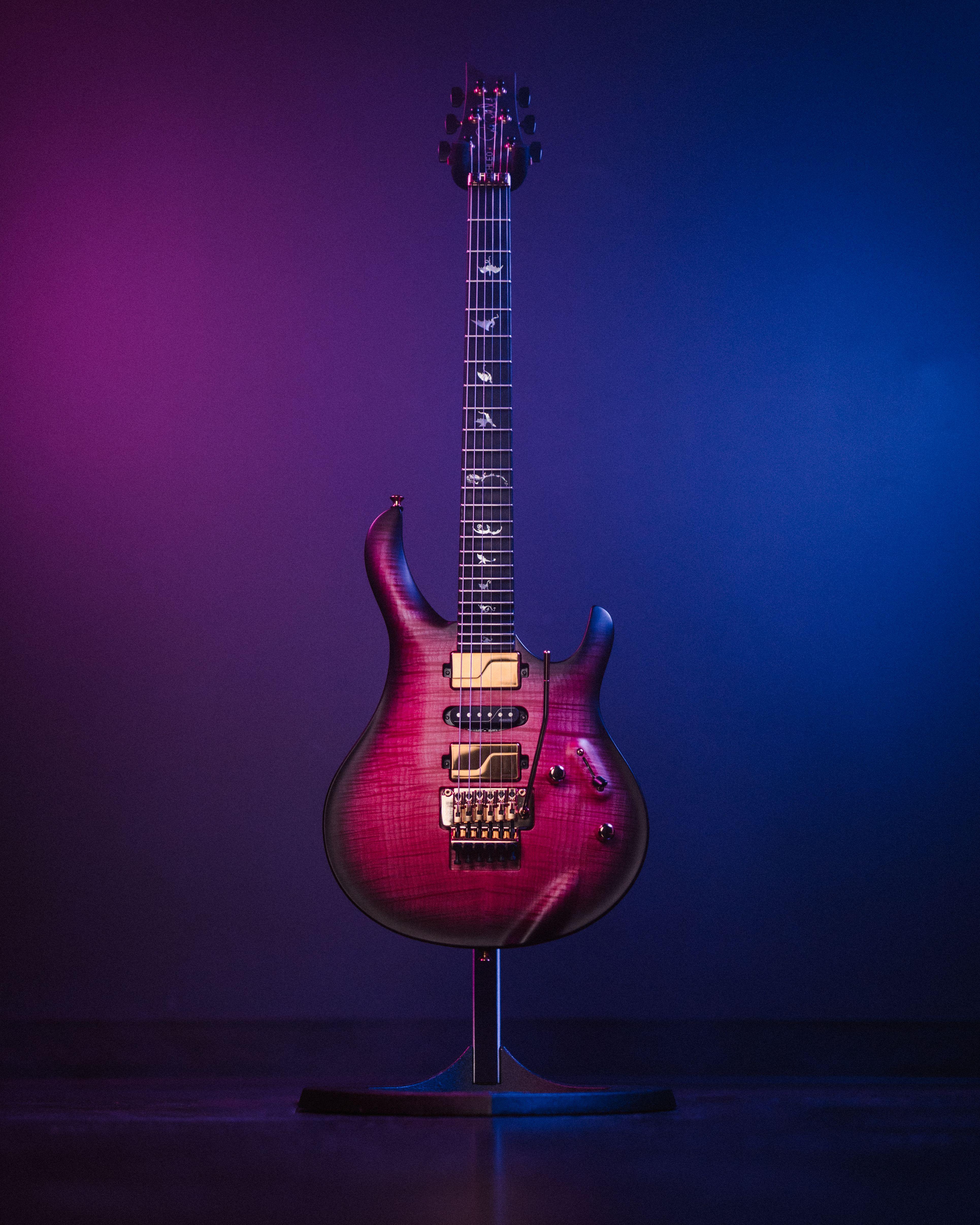 PRS Herman Li Signature Chleo Electric Guitar in Orchid Dusk  - Chleo Ltd Lifestyle-10_compressed.jpg
