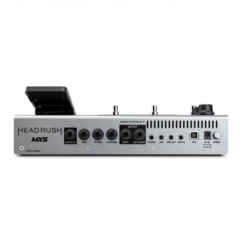 B Stock : HeadRush MX5 Guitar FX & Amp Modeling Processor with Expression Pedal Silver Edition 001 - headrush-mx5-amp-modelling-processor-special-silver-edition-p5444-18268_image.jpg