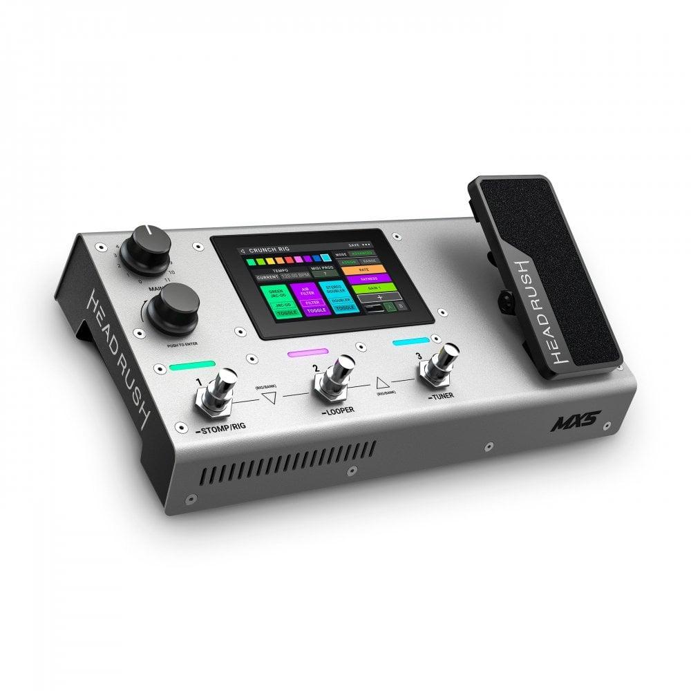 B Stock : HeadRush MX5 Guitar FX & Amp Modeling Processor with Expression Pedal Silver Edition 001 - headrush-mx5-amp-modelling-processor-special-silver-edition-p5444-18267_image.jpg
