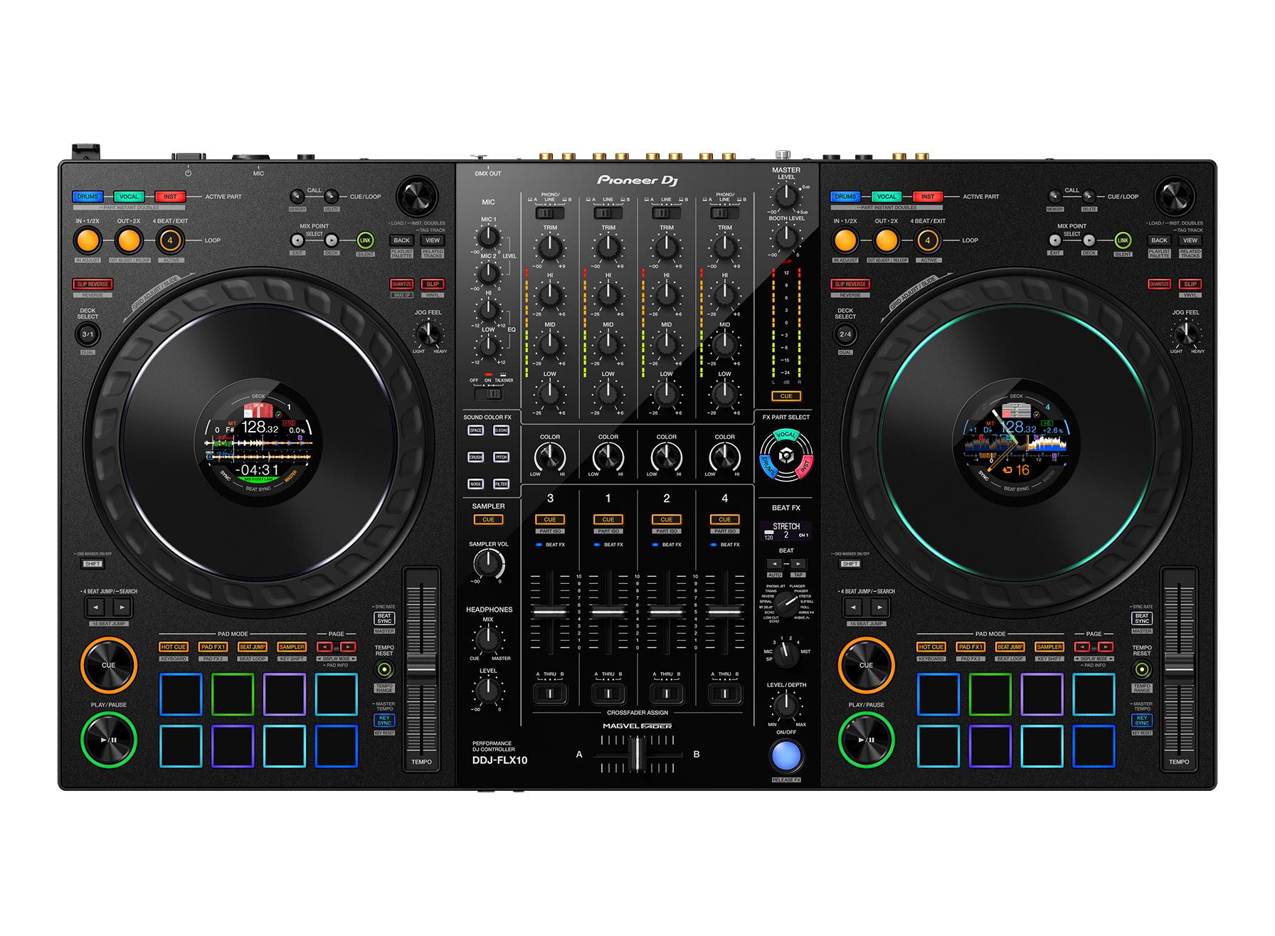 Pioneer DDJ-FLX10 4Ch Performance DJ Controller for rekordbox and Serato - DDJ-FLX10-V2.jpg