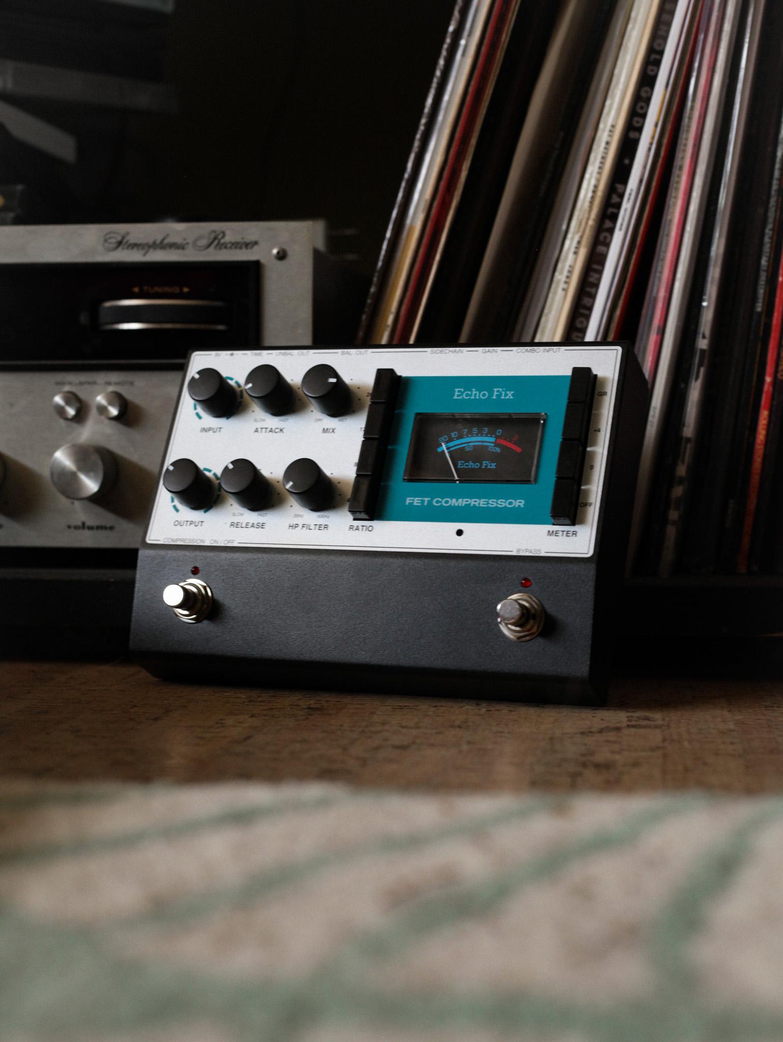 希少！ECHO CHAMBER & MIC COMPRESSOR Echo Fix EF-P5 FET Compressor Pedal - Andertons Music Co.