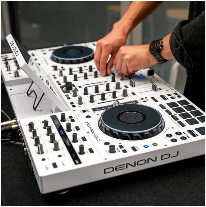 Denon DJ PRIME 4+ Standalone DJ System White - PRIME4PLUSWXUK_6.jpg