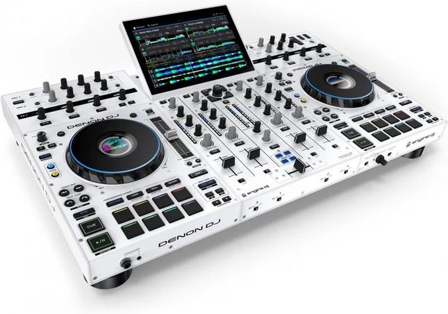 Denon DJ PRIME 4+ Standalone DJ System White - PRIME4PLUSWXUK_3.jpg