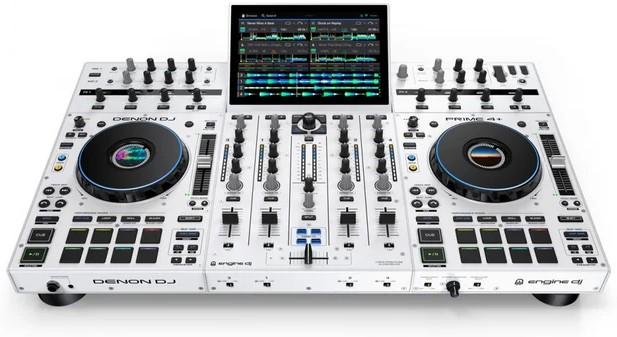 Denon DJ PRIME 4+ Standalone DJ System White - PRIME4PLUSWXUK_2.jpg