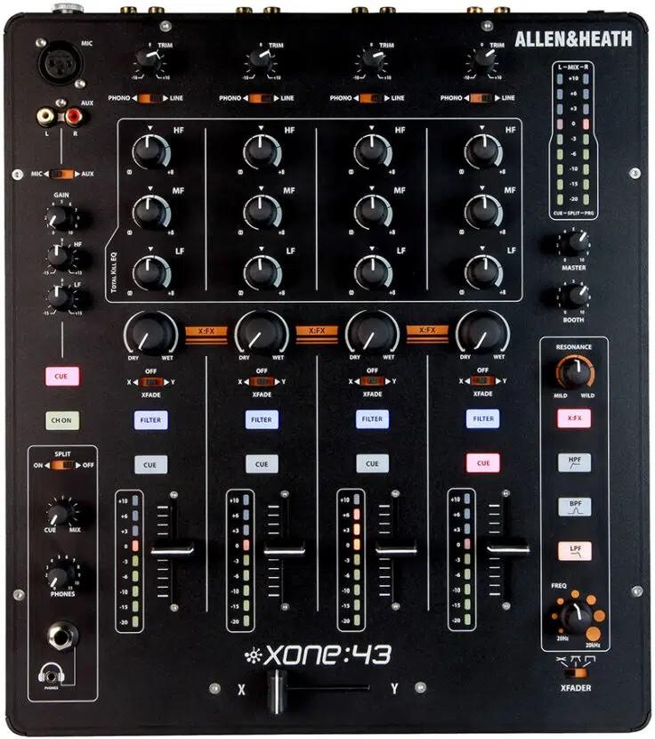 Allen & Heath XONE:43 4 Into 2 Club & DJ Mixer (UK) - XONE43_1.jpg