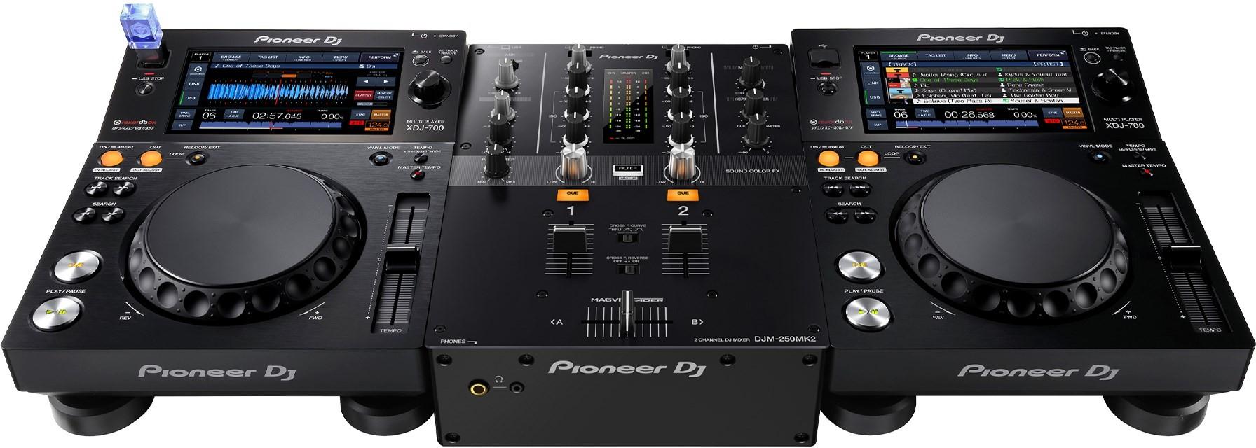 Pioneer DJM-250MK2 2Ch DJ Mixer with USB and On-Board Effects