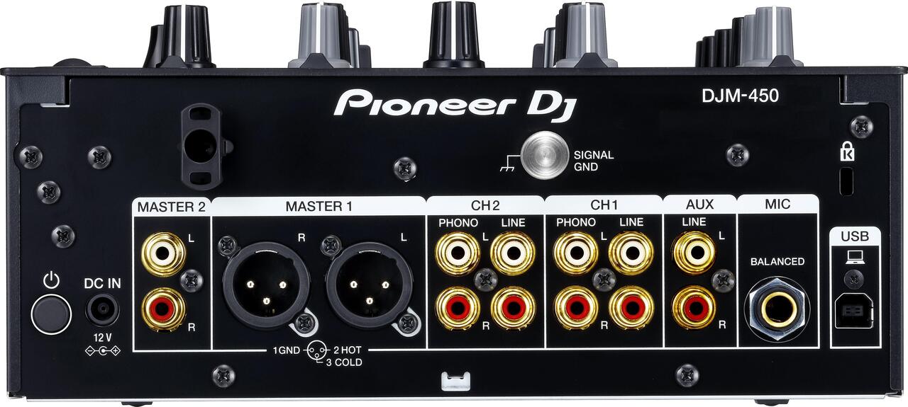 Pioneer DJM-450K 2Ch DJ Mixer with USB and On-Board Effects BLACK - DJM-450_3.jpg