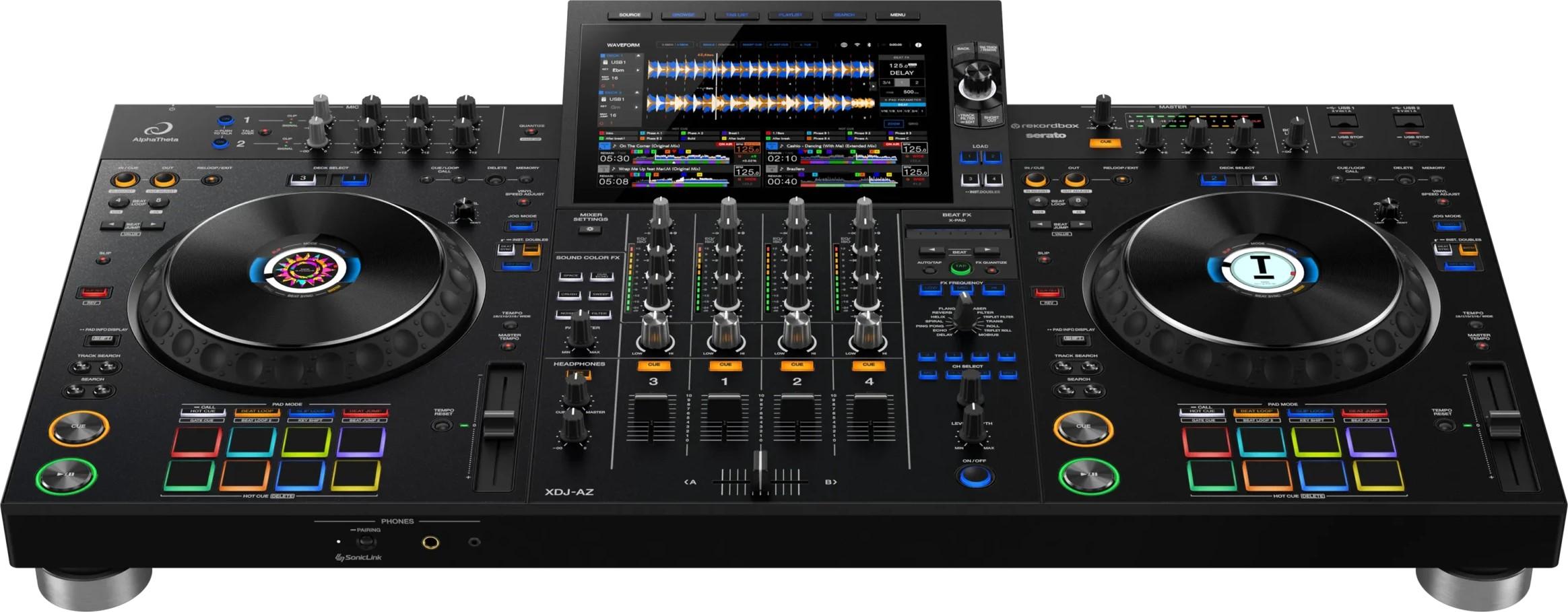 AlphaTheta Pioneer XDJ-AZ 4-Channel All in One rekordbox / Serato DJ System - ALPXDJAZ_3.jpg