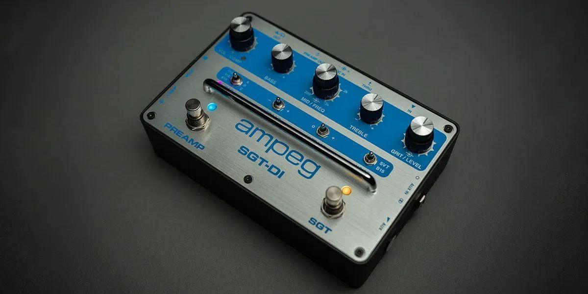 Ampeg SGT-DI Bass Preamp and DI Pedal Blue Line Anniversary Edition Pedal - SGT-DI-Blue-Line-Anniversary-Edition-1_compressed.jpg