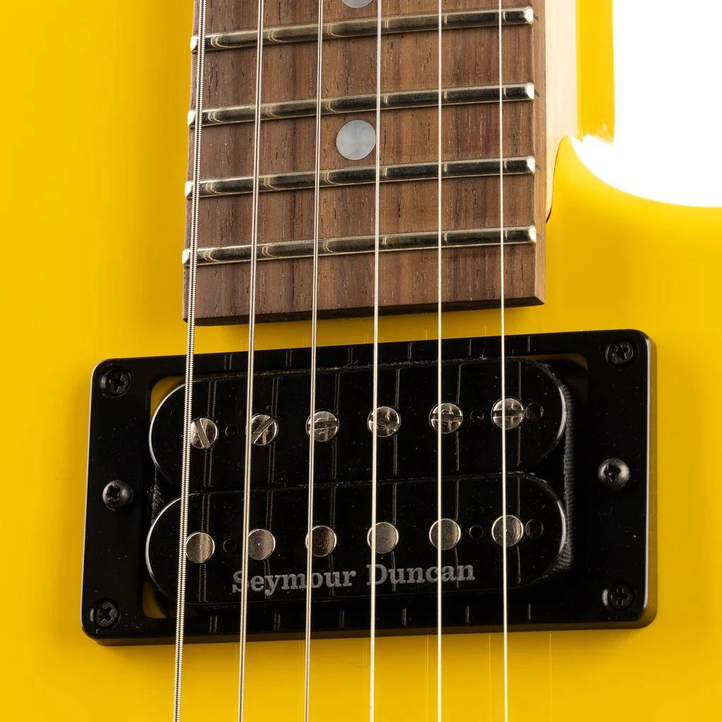 Charvel San Dimas 2H PH FR84 Electric Guitar in Grafitti Yellow - 2898000001-3 (2).jpg