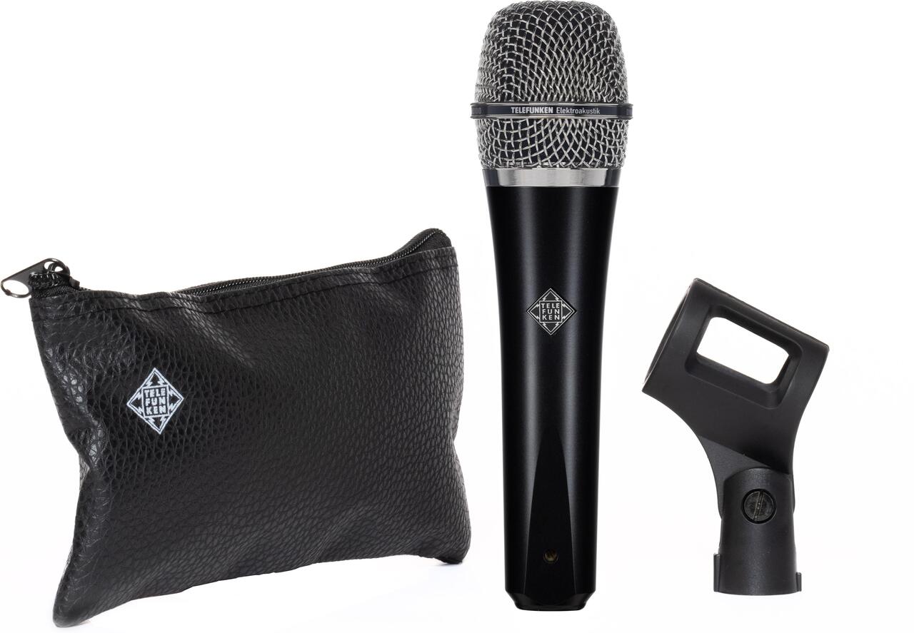 Telefunken M80 BLACK with Chrome Grille - M80BKCHROME_3.jpg