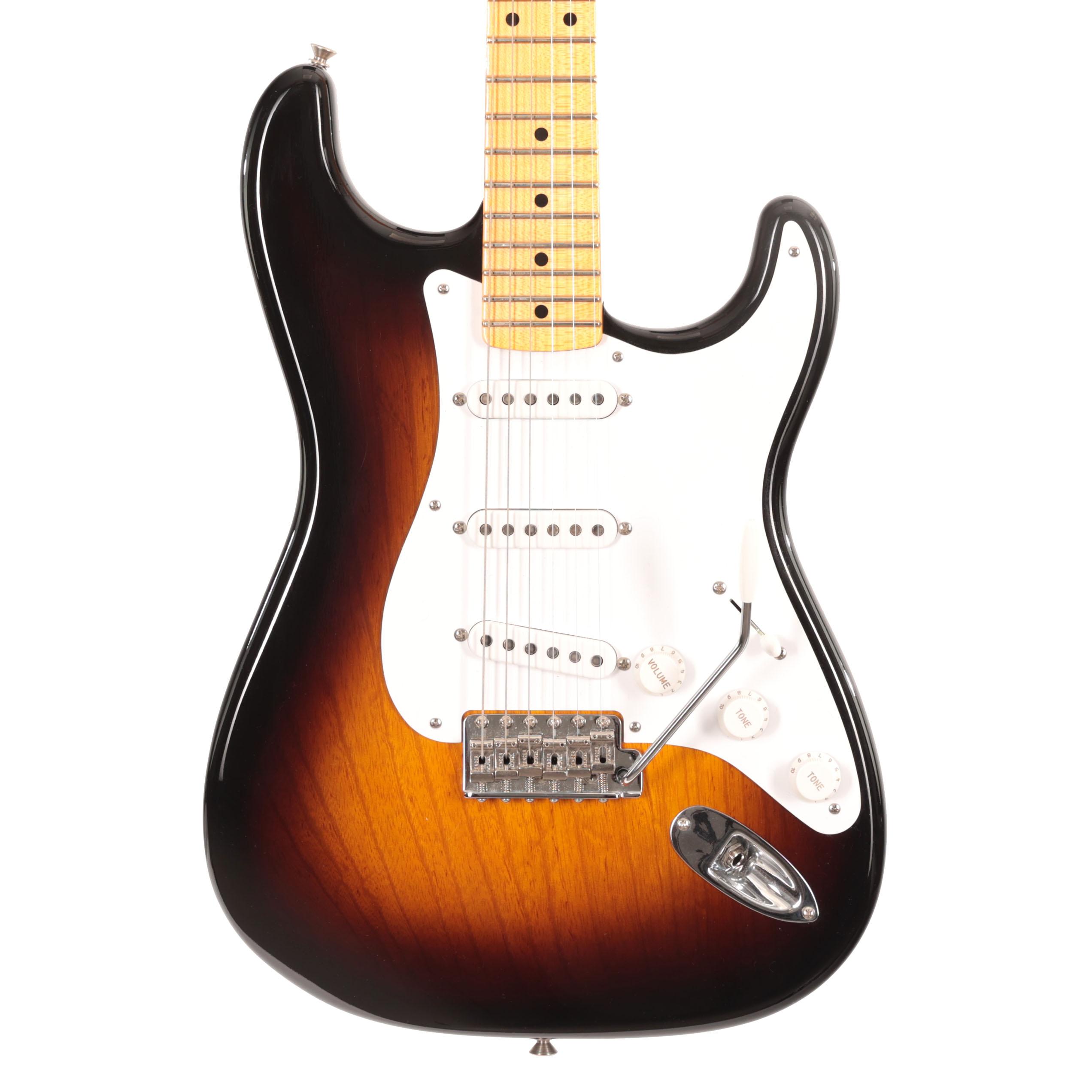 Second Hand Fender Custom Shop 70th Anniversary 1954 Stratocaster Time Capsule in Wide 2 Tone Sunburst 5-1 - SOR00985-1 (2).jpg