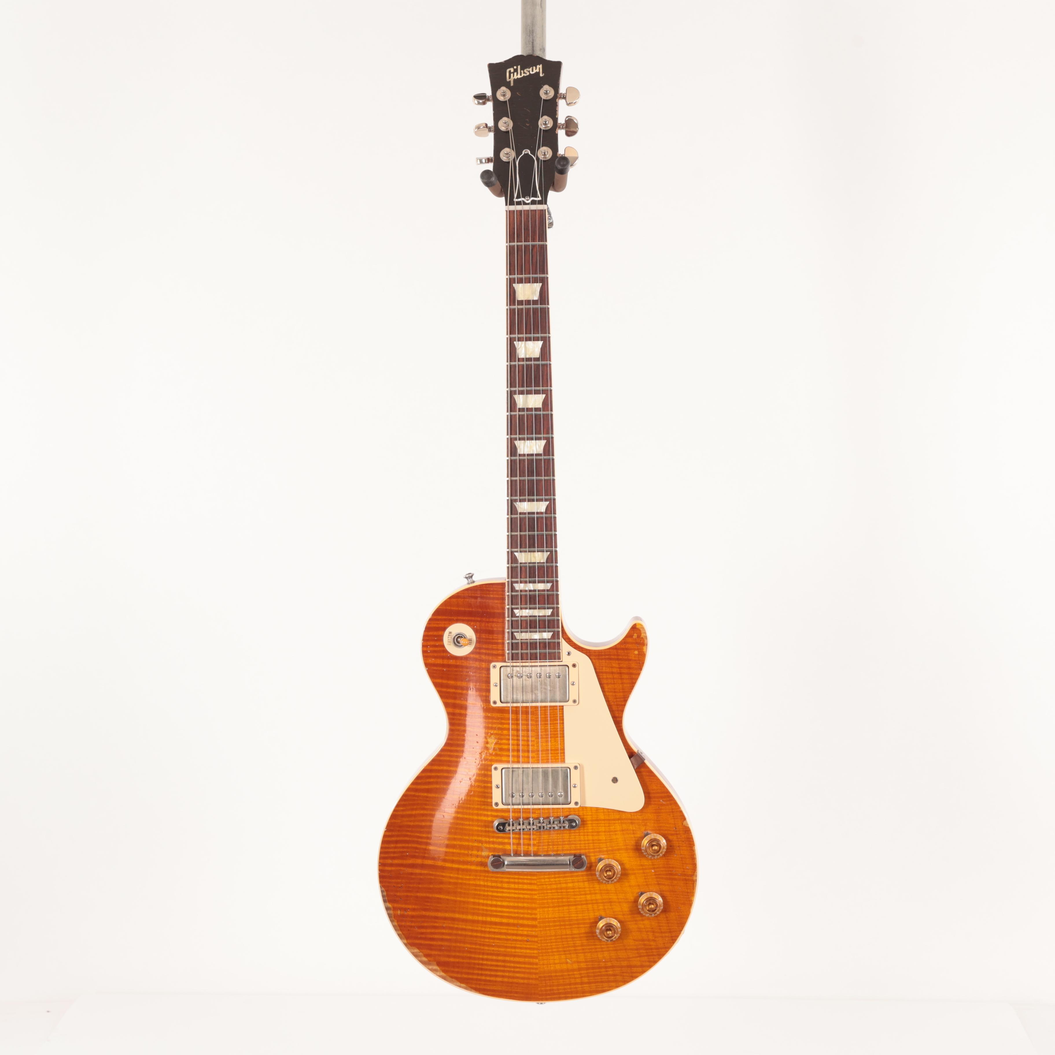 Second Hand Gibson Custom Shop 2013 Ultra Heavy Aged Les Paul 1959 Reissue in Honey Burst 850 - SH-114-1850 (3).jpg