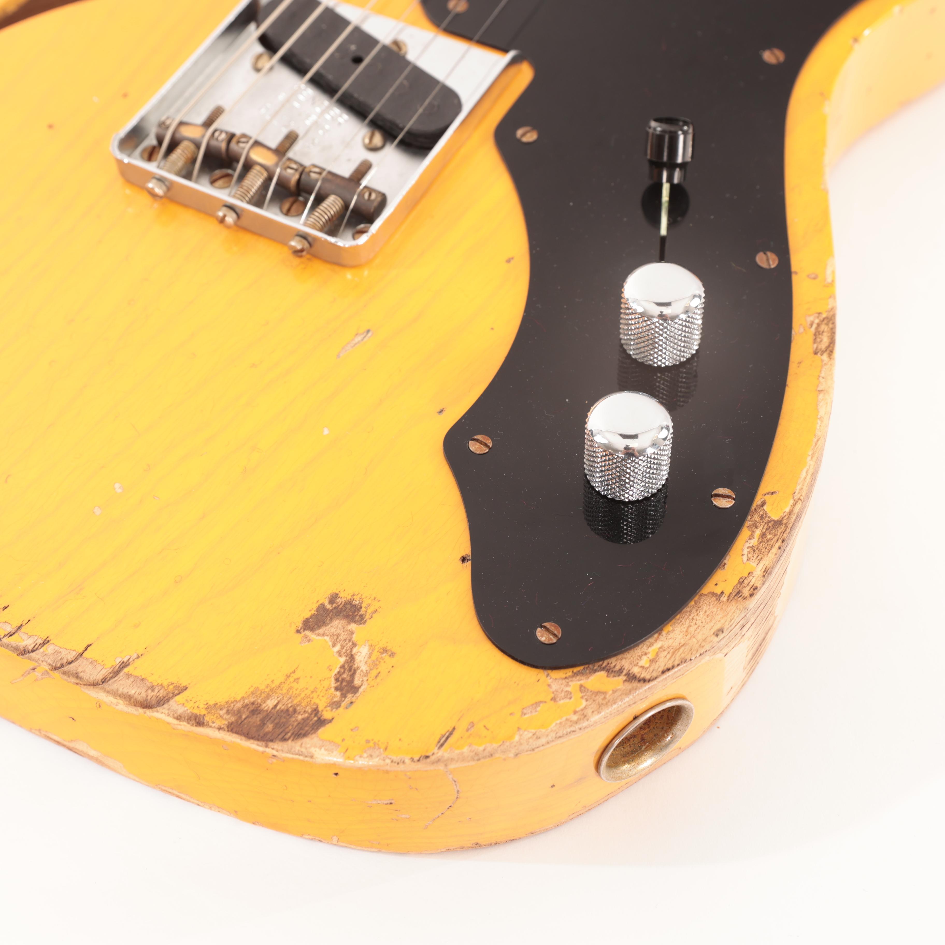 Second Hand Fender Custom Shop Thinline Tele Heavy Relic in Butterscotch 851 - SH-114-1851 (11).jpg