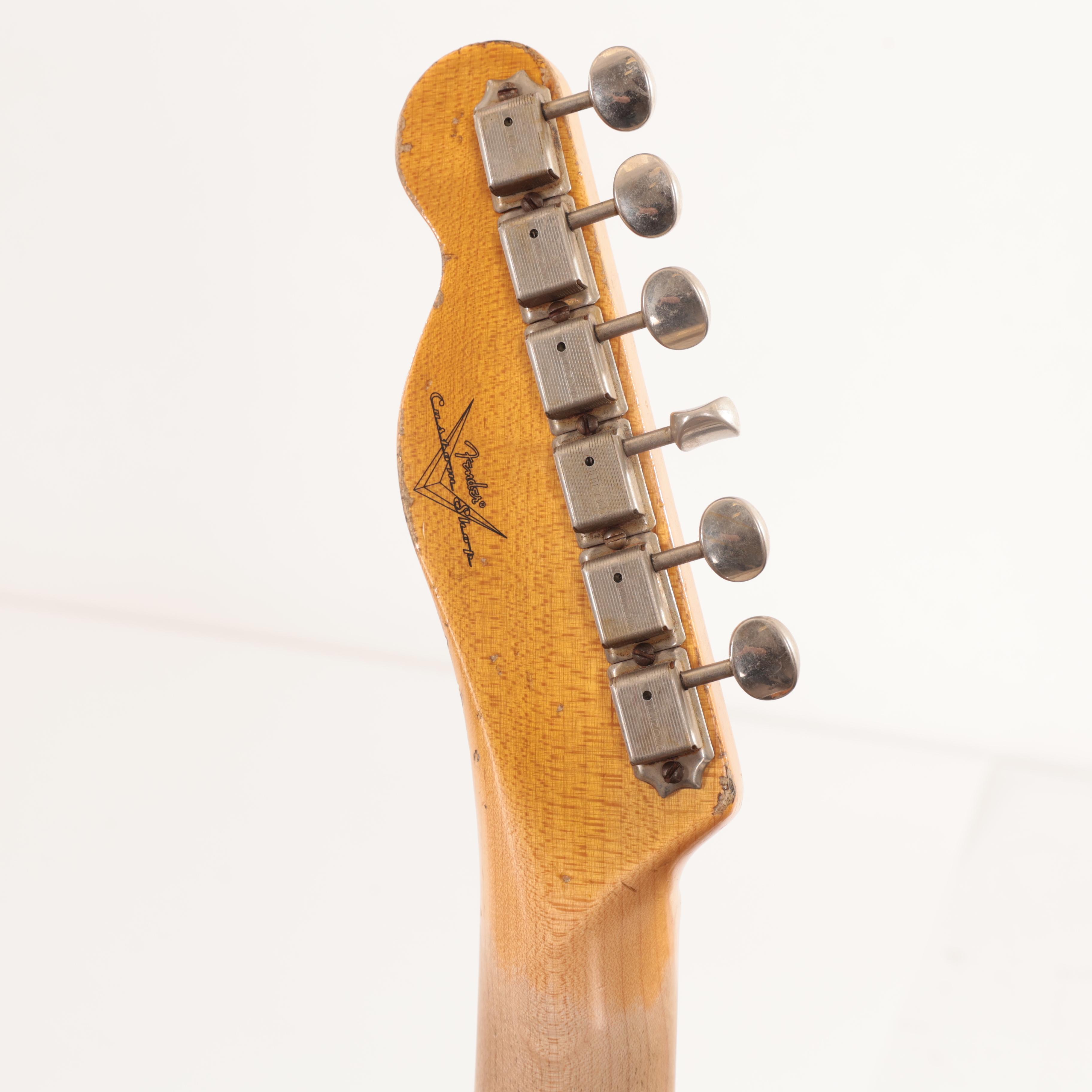 Second Hand Fender Custom Shop Thinline Tele Heavy Relic in Butterscotch 851 - SH-114-1851 (7).jpg