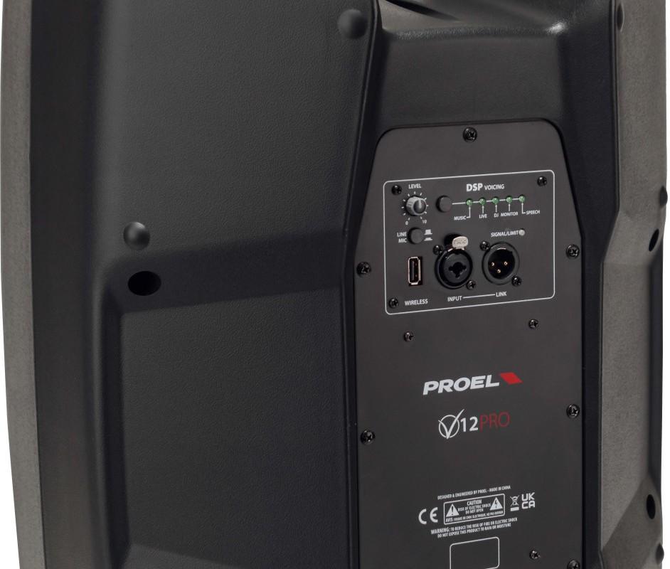 Proel V12PRO 2-Way Active 12 Speaker with DSP - V12PRO_9.jpg