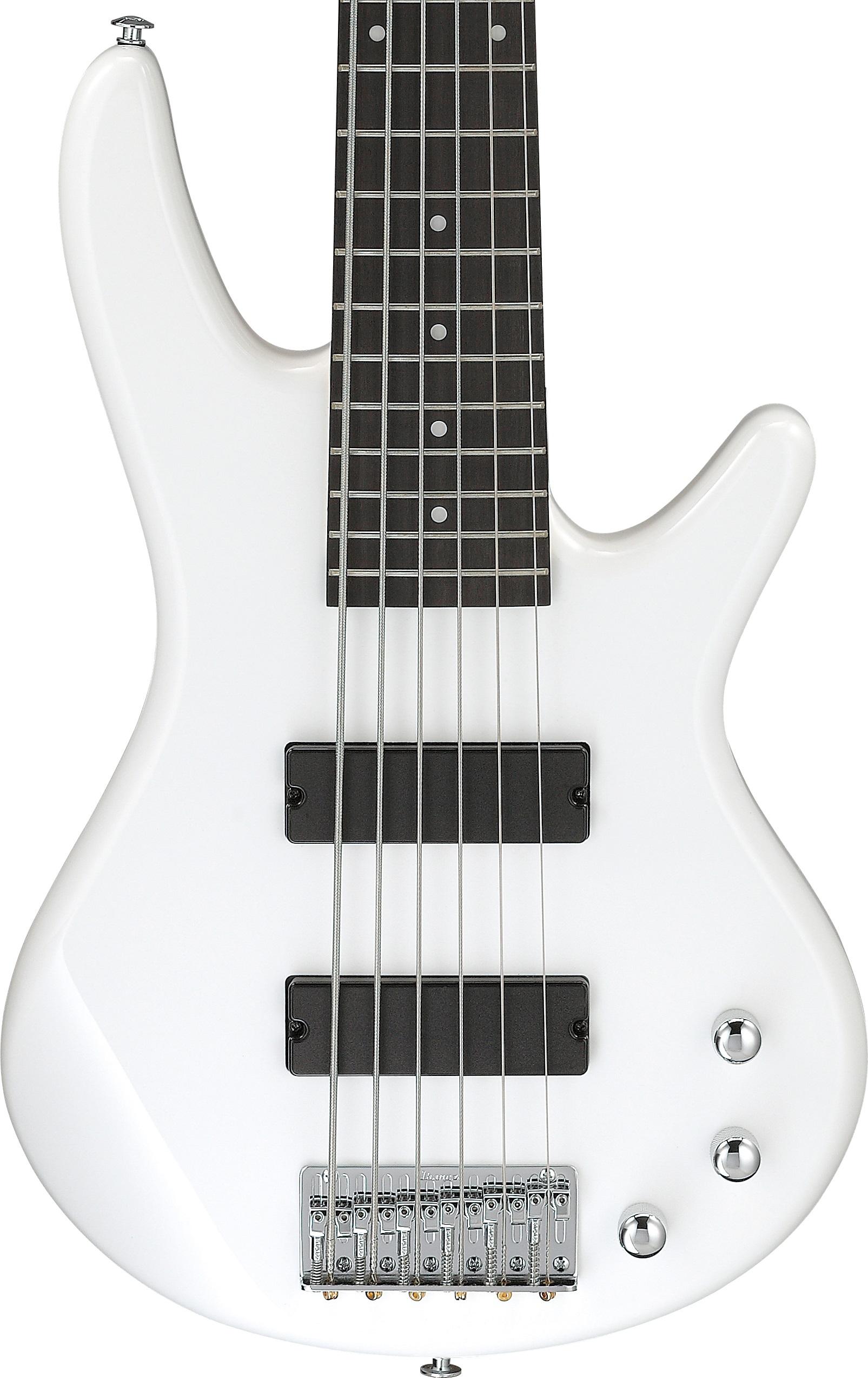 Ibanez GSR186-PW GSR Series 6-String Bass Guitar in Pearl White - GSR186_PW_4H_01_F.jpg