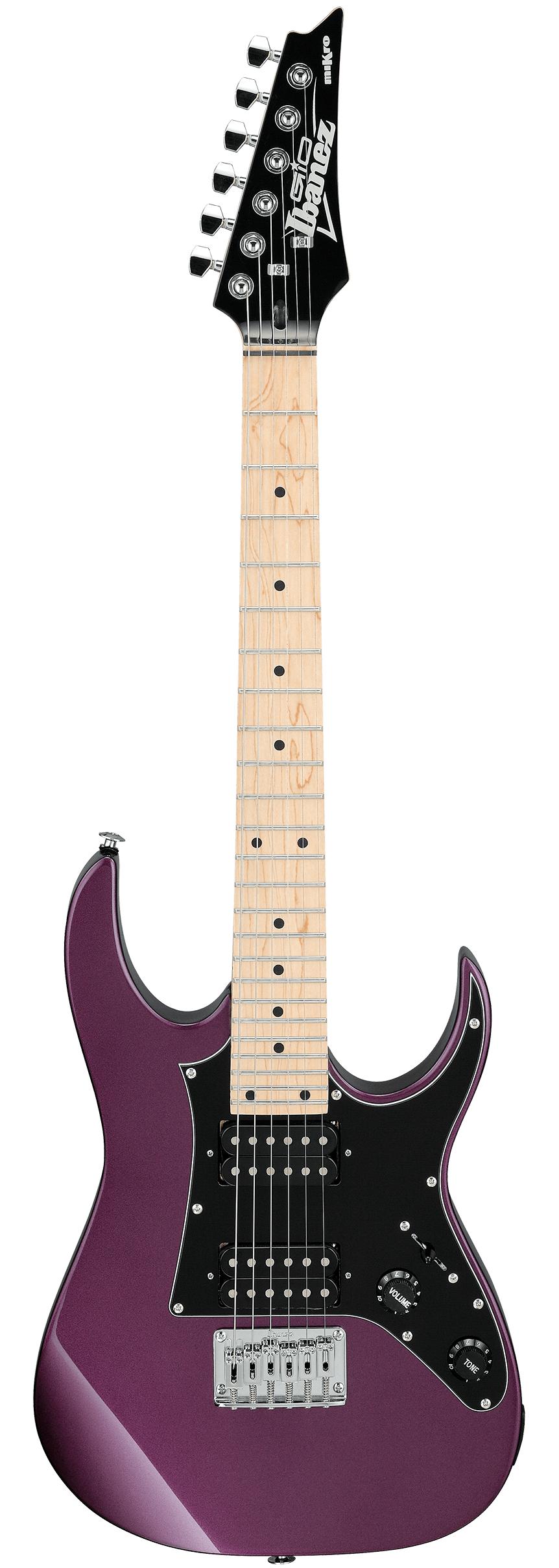 Ibanez GRGM21M-MPL GIO Series Mikro Electric Guitar in Metallic Purple - p_region_GRGM21M_MPL_5A_02.jpg