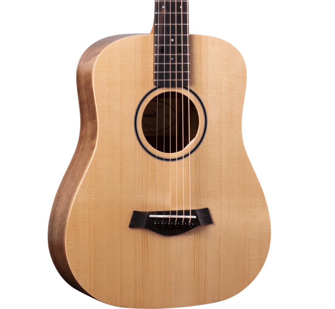 Taylor BT1e Left-Handed Baby Taylor Electro-Acoustic Guitar in Natural - Taylor-LH-BT1e Nat-2210301275-FrontLeft-2022 cropped.jpg