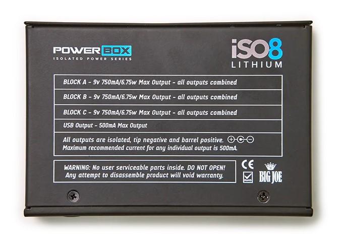 Big Joe Stompbox iSO8 Rechargeable Pedal Power Supply  - QDS9511_Web_900x.jpg