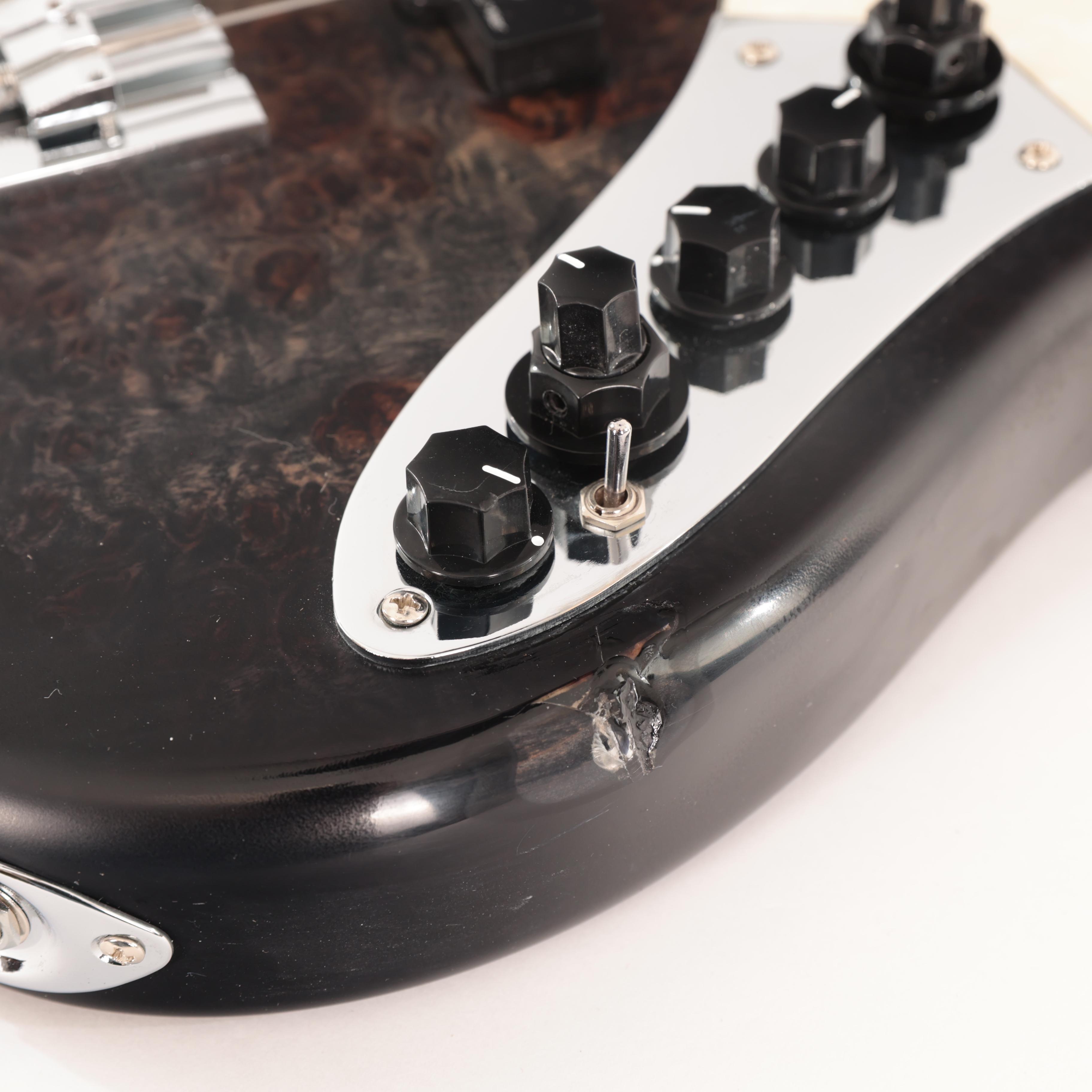 B Stock : Sire Marcus Miller V7 Reissue Fretless Swamp Ash 5 String Bass in Transparent Black Satin 001 - B-SIREFLV7R-0001 (14).jpg