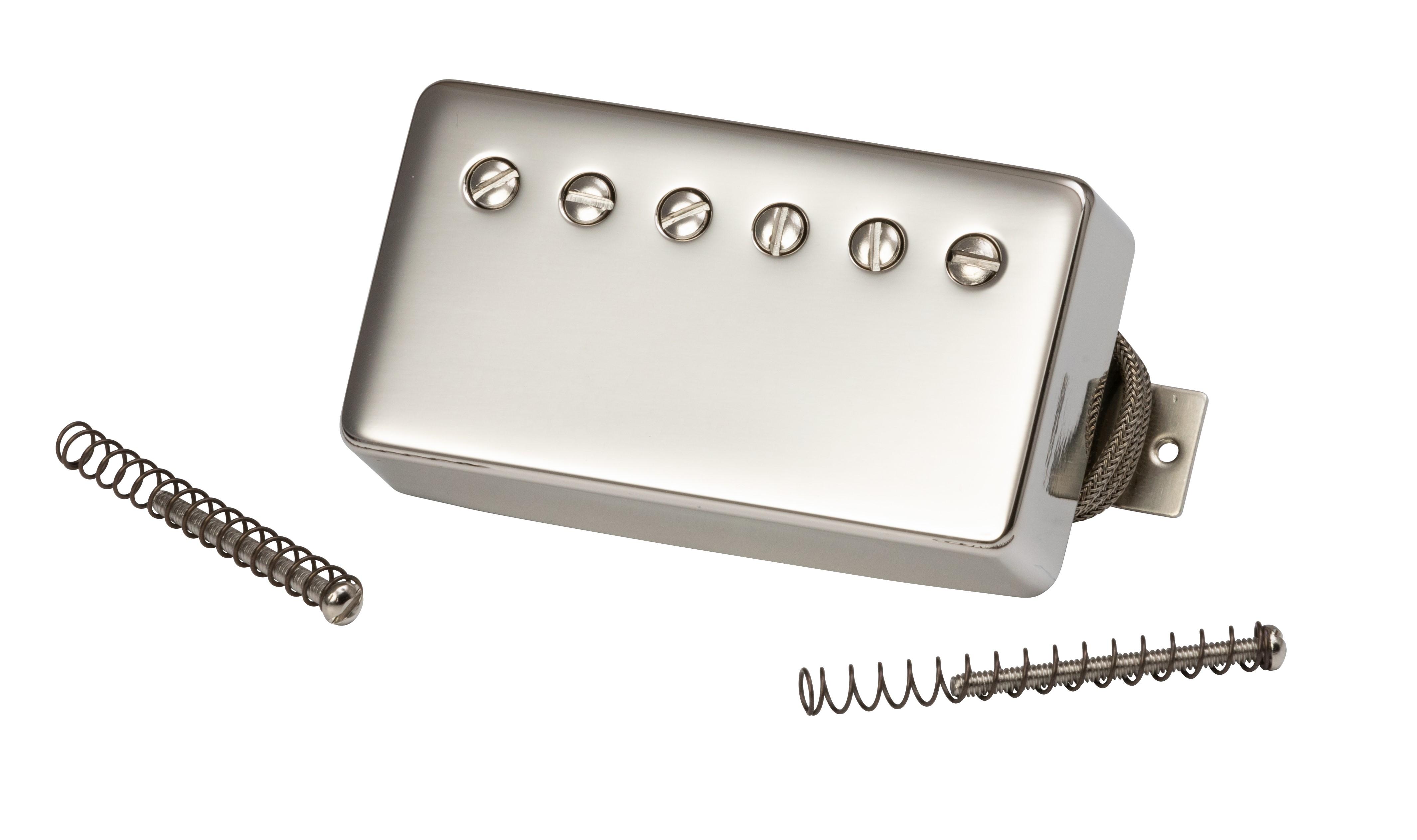 Gibson Custombucker Plus Double Black Humbucker Pickup with Nickel Cover - PUCB DBNC2_rhythm_front_hw.jpg