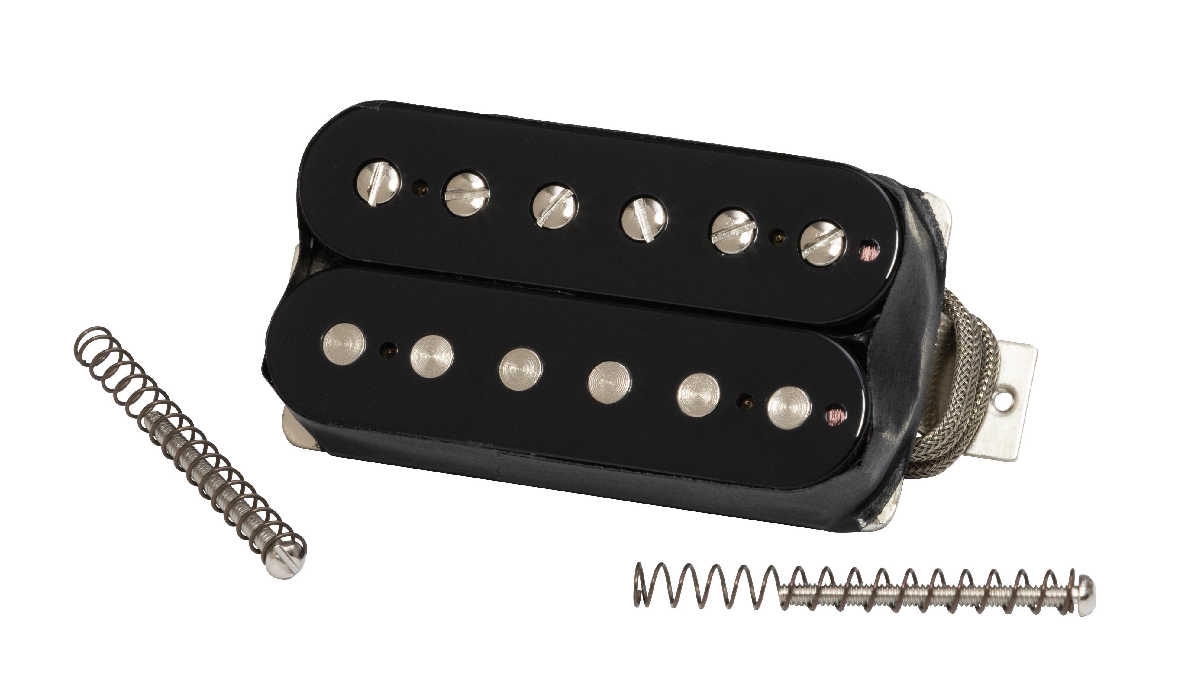 Gibson Custombucker Plus Double Black Humbucker Pickup - PUCB DB2_front_hw.jpg