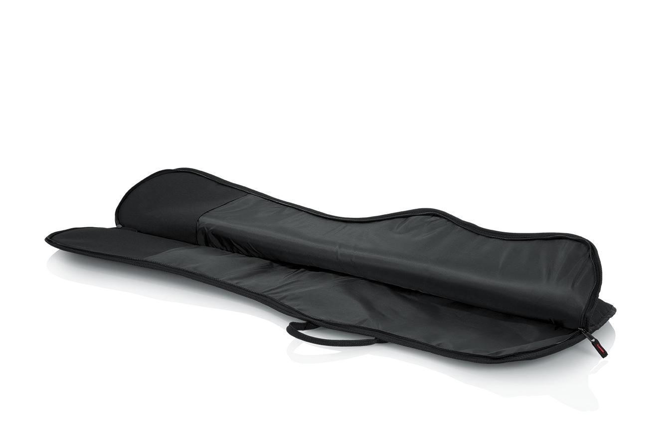 Gator GBE Economy Gig Bag for Bass Guitars - GBE-BASS_OPEN.jpg