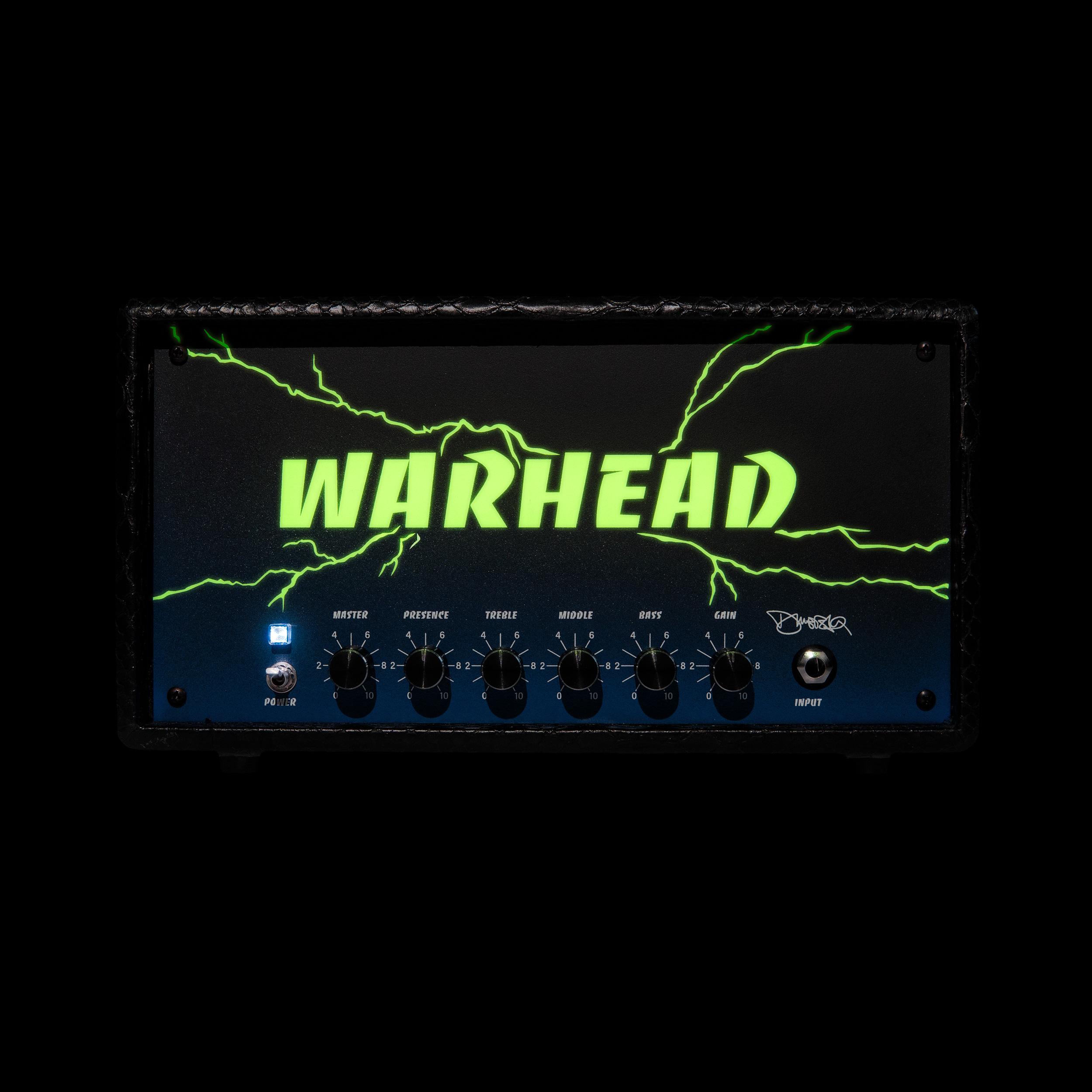 Warhead Amps Dime Thunderbolt 40W Guitar Amp Head - Warhead2025_Bolt-glow.jpg