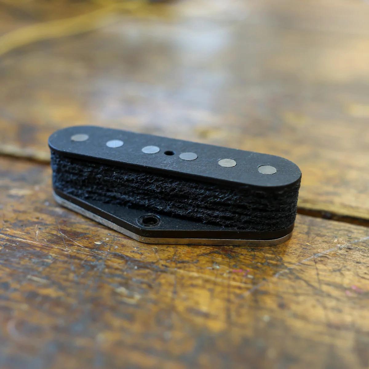 Monty's Guitars Robbie McIntosh "The Pretender" Pickup Set in Raw Nickel - Pretender-Bridge.jpg